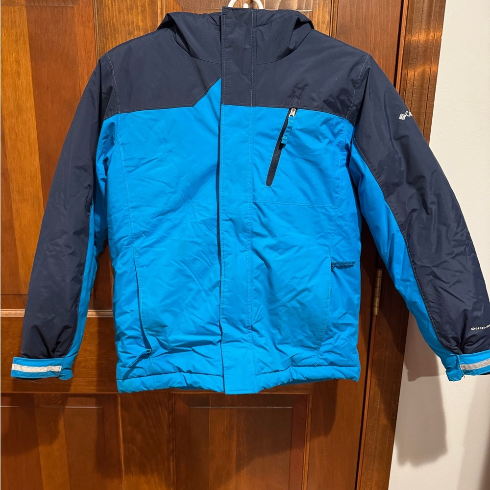 Columbia Kids' Two-Tone Blue Puffer Jacket